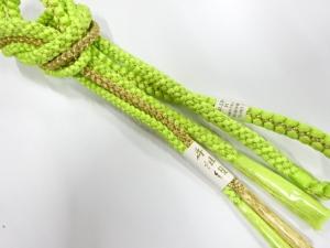 未使用品　正絹　手組帯締め